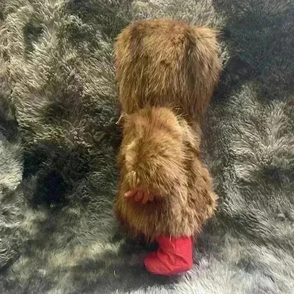 VTG INDIGENOUS DOLL WITH REAL  FUR - Picture 3 of 15